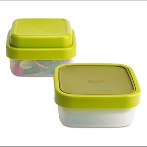 Set of two Joseph Joseph Go Eat 3-in-1 Salad Box